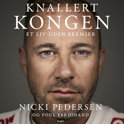 Knallertkongen – omslag til lydbogen af Poul Ferdinand, Nicki Pedersen