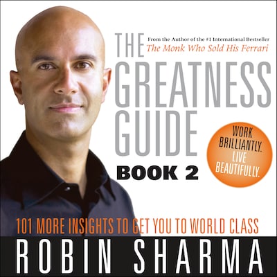 The Greatness Guide Book 2 – omslag til lydbogen af Robin Sharma