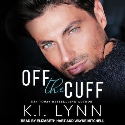 Off the Cuff – omslag til lydbogen af K.I. Lynn