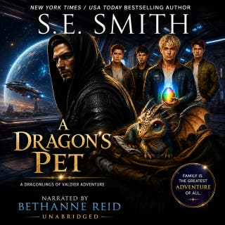 A Dragon's Pet: A Dragonlings of Valdier Adventure – omslag till ljudboken av S.E. Smith