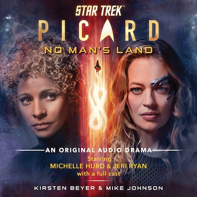 Star Trek: Picard: No Man's Land – omslag til lydbogen af Kirsten Beyer, Mike Johnson