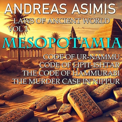 Laws of Ancient World Vol. 1:  Mesopotamia – omslag til lydbogen af Andreas Asimis