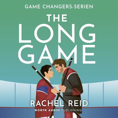 The Long Game (svensk utgåva) – omslag till ljudboken av Rachel Reid