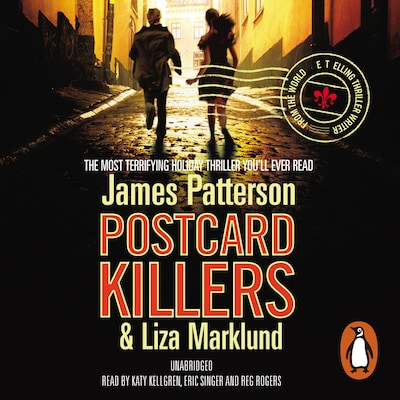 Postcard Killers – omslag til lydbogen af James Patterson