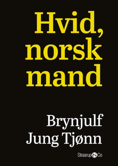 Hvid, norsk mand – omslag til lydbogen af Brynjulf Jung Tjønn