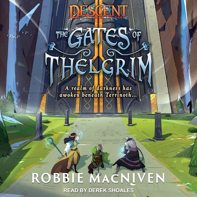The Gates of Thelgrim – omslag til lydbogen af Robbie MacNiven