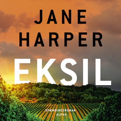 Eksil – omslag til lydbogen af Jane Harper