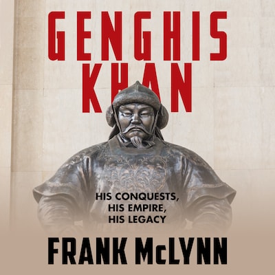 Genghis Khan – omslag til lydbogen af Frank McLynn