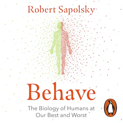 Behave – omslag til lydbogen af Robert M Sapolsky