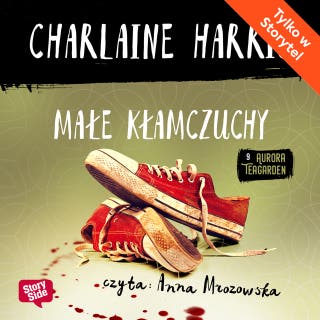Małe kłamczuchy – okładka audiobooka, autor Charlaine Harris