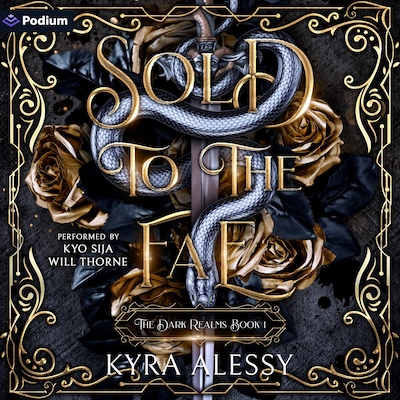 Sold to the Fae – omslag til lydbogen af Kyra Alessy