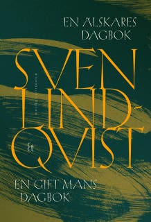 En älskares dagbok och En gift mans dagbok – omslag till ljudboken av Sven Lindqvist