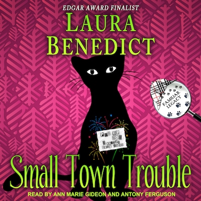 Small Town Trouble – omslag til lydbogen af Laura Benedict