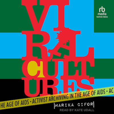 Viral Cultures – omslag til lydbogen af Marika Cifor