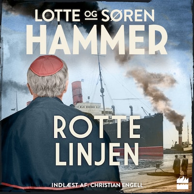 Rottelinjen – omslag til lydbogen af Lotte Hammer, Søren Hammer