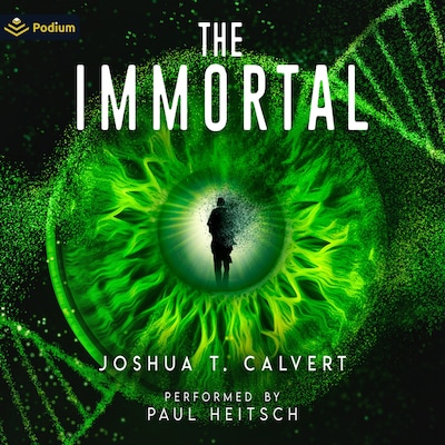 The Immortal – omslag til lydbogen af Joshua T. Calvert