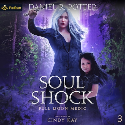 Soul Shock – omslag til lydbogen af Daniel R. Potter