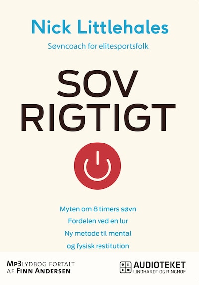 Sov rigtigt – omslag til lydbogen af Nick Littlehales