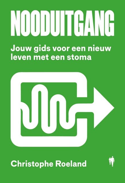 Nooduitgang: Jouw gids voor een nieuw leven met een stoma – omslag van het luisterboek van Christophe Roeland