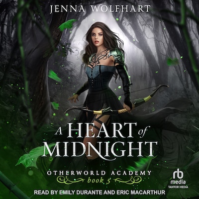 A Heart of Midnight – omslag til lydbogen af Jenna Wolfhart