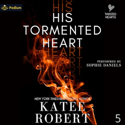 His Tormented Heart – omslag til lydbogen af Katee Robert