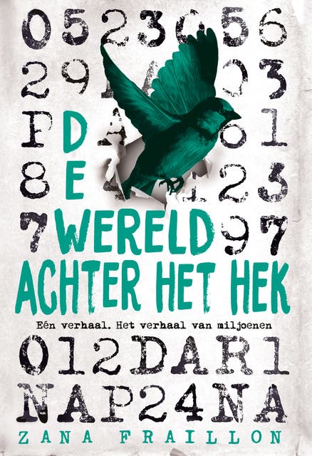 De wereld achter het hek: het verhaal van een jonge vluchteling – omslag van het luisterboek van Zana Fraillon