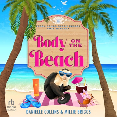 Body on the Beach – omslag til lydbogen af Danielle Collins, Millie Briggs