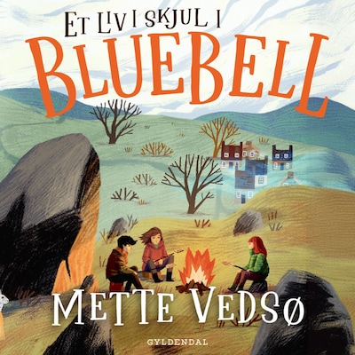 Et liv i skjul i Bluebell – omslag til lydbogen af Mette Vedsø