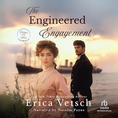 The Engineered Engagement – omslag til lydbogen af Erica Vetsch