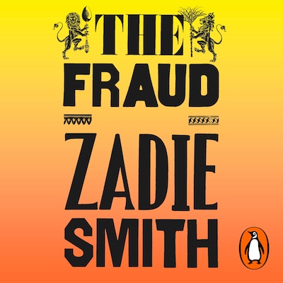 The Fraud – omslag til lydbogen af Zadie Smith