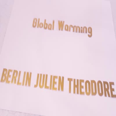 Global Warming – omslag til lydbogen af Berlin Julien Theodore