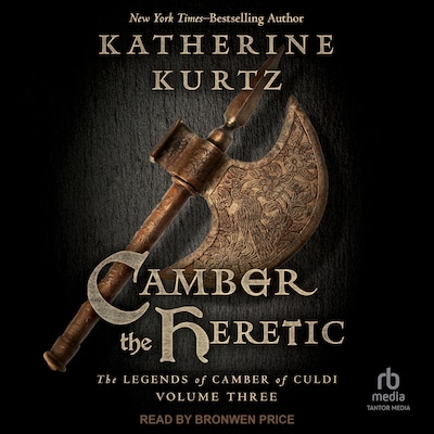 Camber the Heretic – omslag til lydbogen af Katherine Kurtz