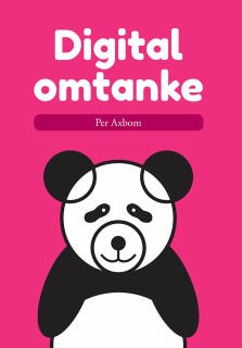 Digital omtanke – omslag till ljudboken av Per Axbom