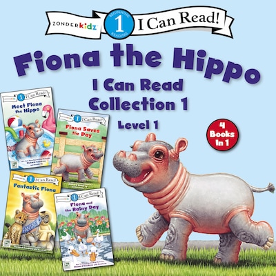 Fiona the Hippo I Can Read Collection 1 – omslag til lydbogen af Zondervan