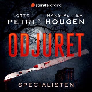 Specialisten – omslag till ljudboken av Lotte Petri & Hans Petter Hougen