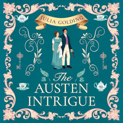 The Austen Intrigue – omslag til lydbogen af Julia Golding