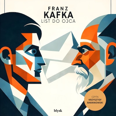 List do ojca – okładka audiobooka, autor Franz Kafka