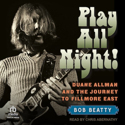 Play All Night! – omslag til lydbogen af Bob Beatty