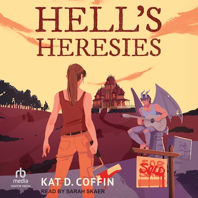 Hell's Heresies – omslag til lydbogen af Kat D. Coffin