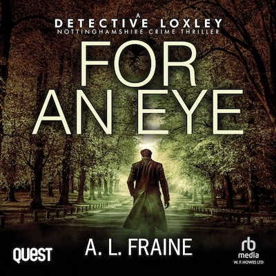 For An Eye – omslag til lydbogen af A. L. Fraine