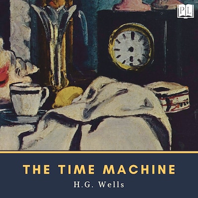 The Time Machine – omslag til lydbogen af Herbert George Wells