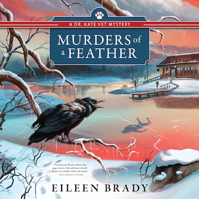 Murders of a Feather – omslag til lydbogen af Eileen Brady