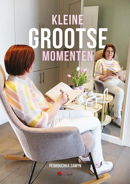 Kleine grootse momenten – omslag van het luisterboek van Pedrouchka Samyn