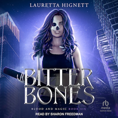Bitter Bones – omslag til lydbogen af Lauretta Hignett