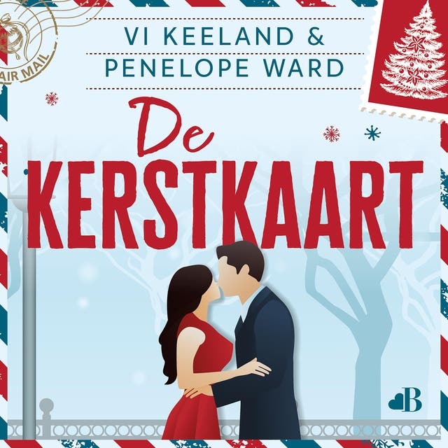 De kerstkaart – omslag van het luisterboek van Penelope Ward,Vi Keeland