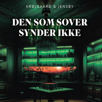 Den som sover synder ikke – omslag til lydbogen af Louise Jensby, Anne Krøjgaard