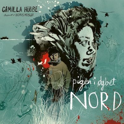 NORD - Pigen i dybet – omslag til lydbogen af Camilla Hübbe