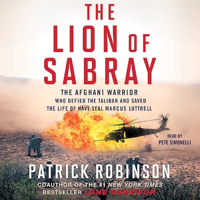 The Lion of Sabray – omslag til lydbogen af Patrick Robinson