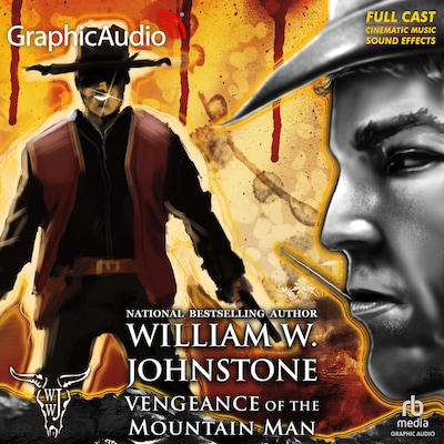 Vengeance of the Mountain Man [Dramatized Adaptation] – omslag til lydbogen af William W. Johnstone