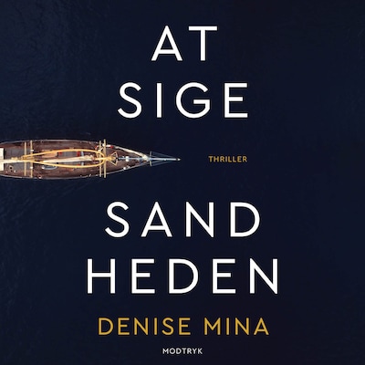 At sige sandheden – omslag til lydbogen af Denise Mina